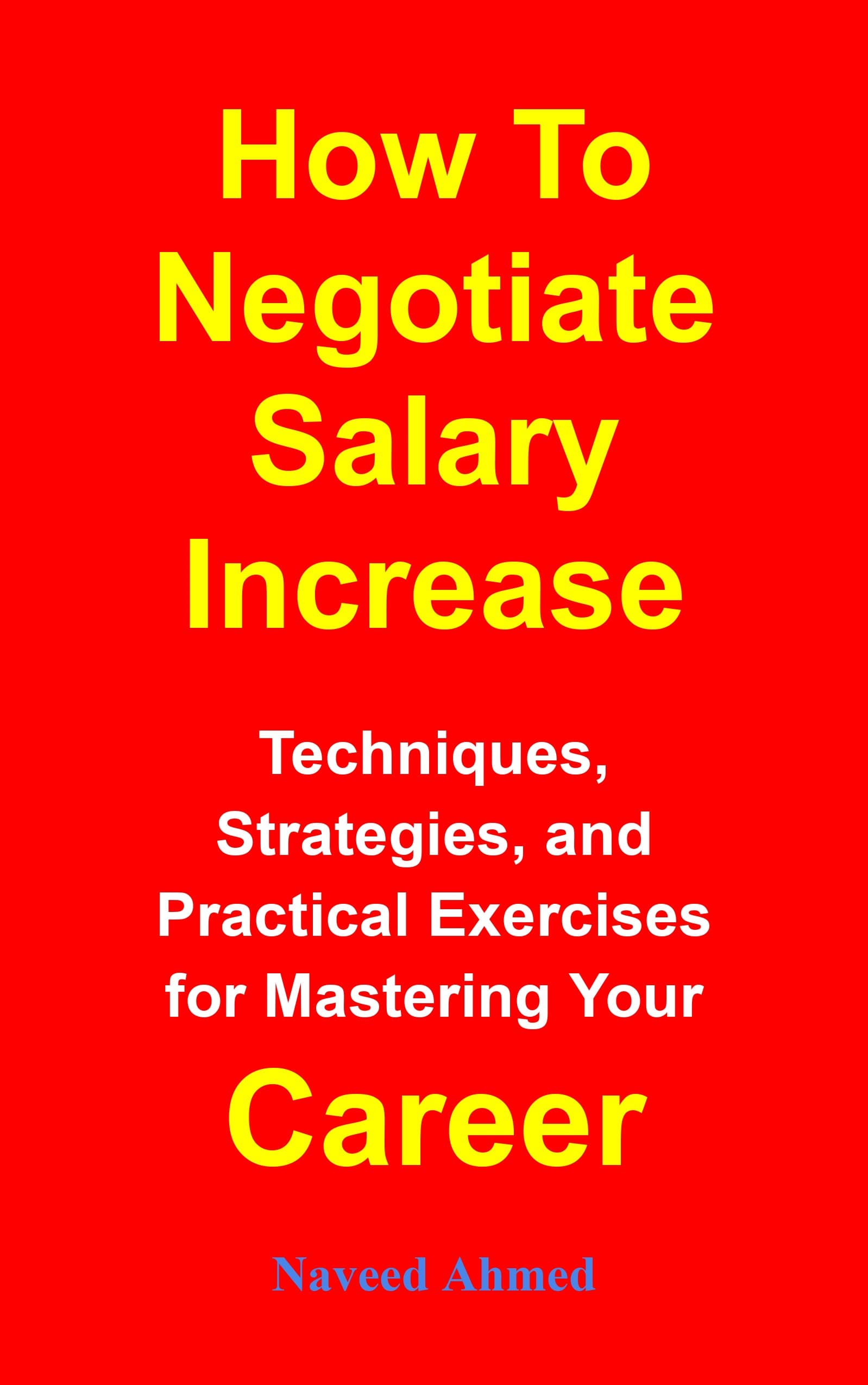 How To Negotiate Salary Increase book cover